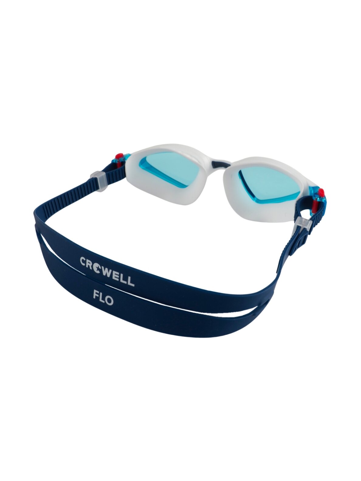 Crowell GS20 Flo plaukimo akiniai balti-mėlyni 1 Crowell GS20 Flo plaukimo akiniai balti-mėlyni 1
