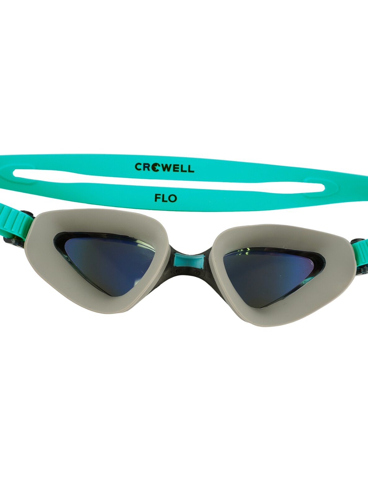 Crowell GS20 Flo Mirror plaukimo akiniai pilka-žalia 4 Crowell GS20 Flo Mirror plaukimo akiniai pilka-žalia 4