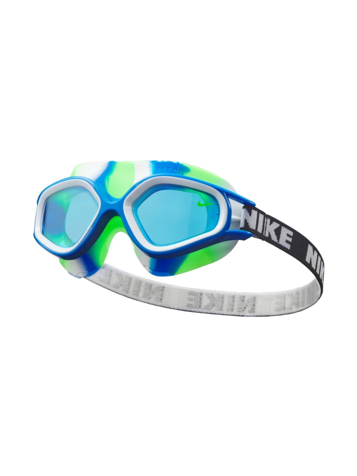 Nike Kids Expanse plaukimo akiniai mėlyni-žali NESSD124-480 OS Nike Kids Expanse plaukimo akiniai mėlyni-žali NESSD124-480 OS