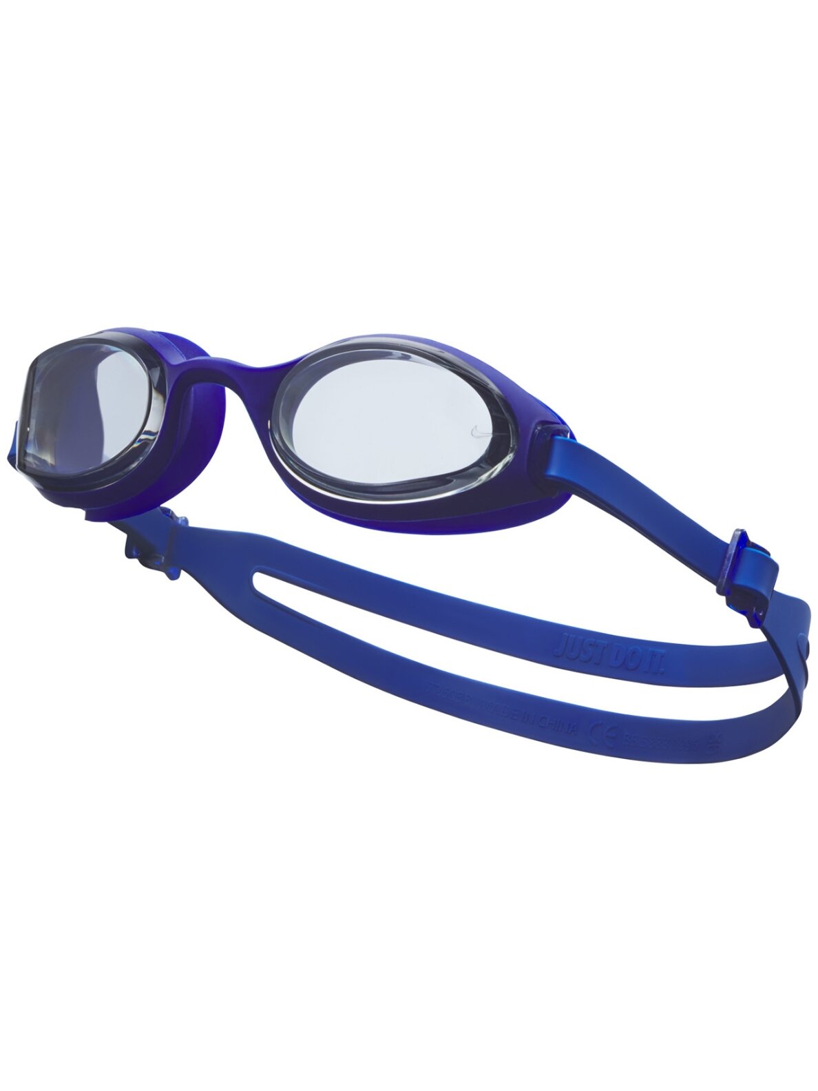 Nike Os Hyper Flow plaukimo akiniai mėlyni NESSD132-042