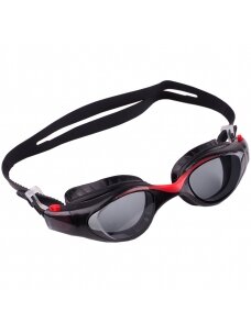 Crowell vaikiški plaukimo akiniai Splash juodi/raudoni 02