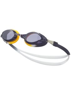 Nike Os Chrome Junior plaukimo akiniai 8-14 metų juodi ir geltoni NESSD128-079