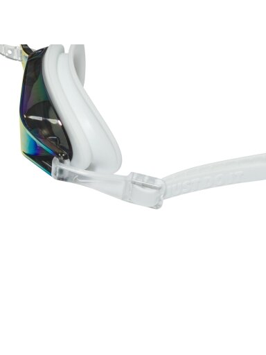 Nike Chrome Mirrored plaukimo akiniai balti ir juodi NESSD125-115 OS