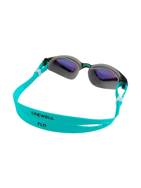 Crowell GS20 Flo Mirror plaukimo akiniai pilka-žalia 1