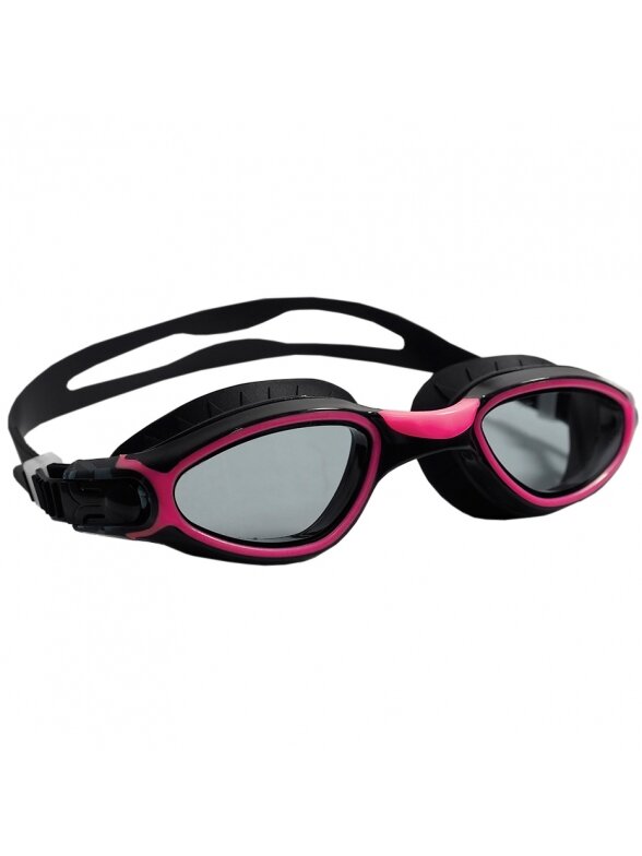 Crowell plaukimo akiniai GS22 VITO juodi/rožiniai 03