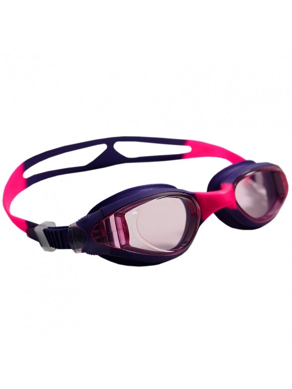 Crowell vaikiški plaukimo akiniai GS16 Coral purpuriniai/rožiniai 04