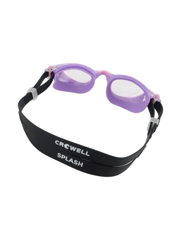 Crowell GS23 Splash plaukimo akiniai vaikams violetiniai-juodi 1 Crowell GS23 Splash plaukimo akiniai vaikams violetiniai-juodi 1