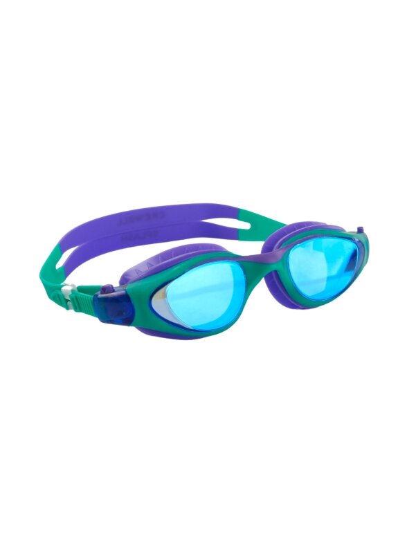Crowell GS23 Splash Mirror plaukimo akiniai vaikams žaliai-violetiniai