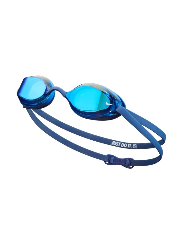 Okulary pływackie Nike Legacy Comfort niebieskie NESSF132-440 OS Okulary pływackie Nike Legacy Comfort niebieskie NESSF132-440 OS