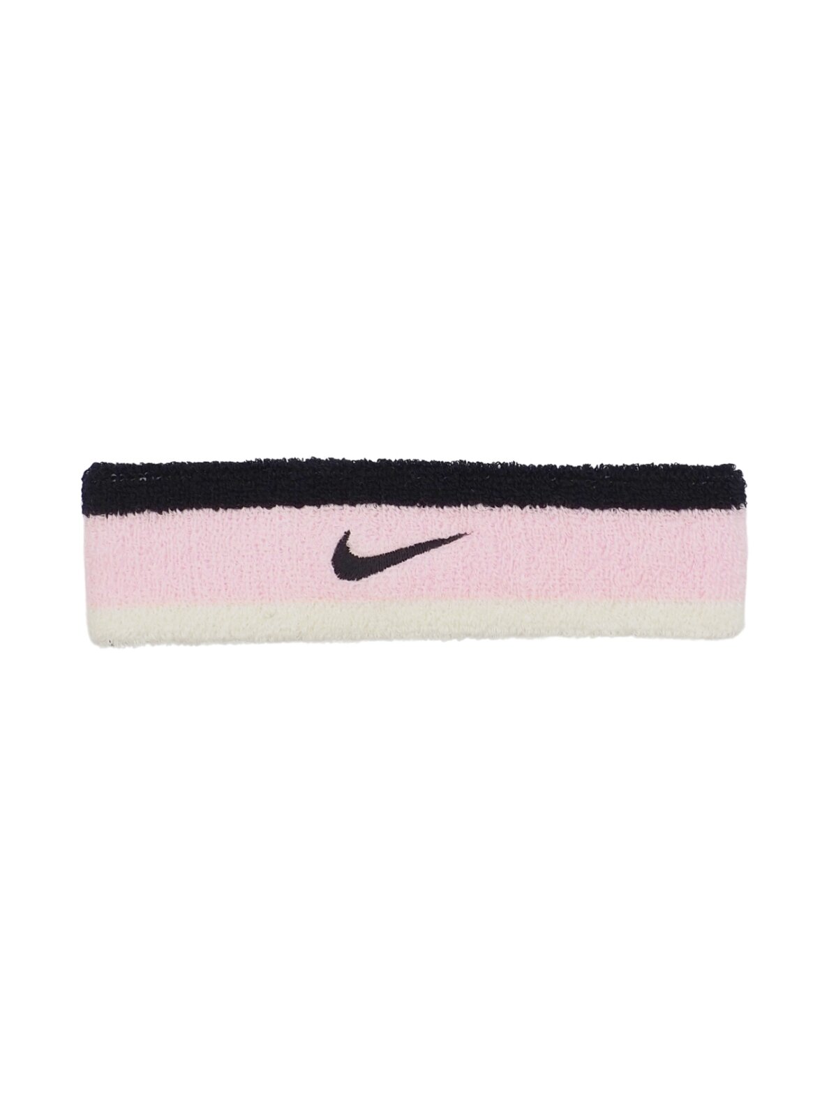 Nike Swoosh galvos juosta rožinė-juoda-balta Nike Swoosh galvos juosta rožinė-juoda-balta