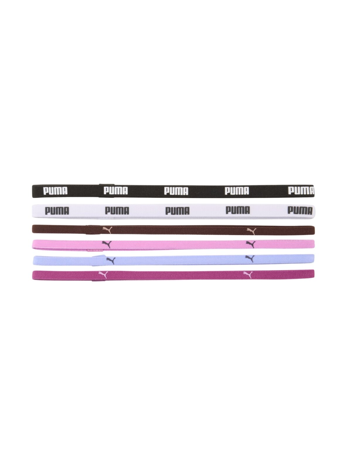 Puma Sportbands plaukų juostelės, 6 vnt. 53452 29 Puma Sportbands plaukų juostelės, 6 vnt. 53452 29