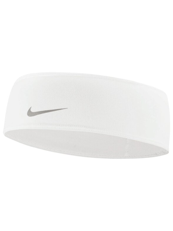 Nike Dri-Fit Swoosh 2.0 galvos juostelė balta N1003447197OS Nike Dri-Fit Swoosh 2.0 galvos juostelė balta N1003447197OS