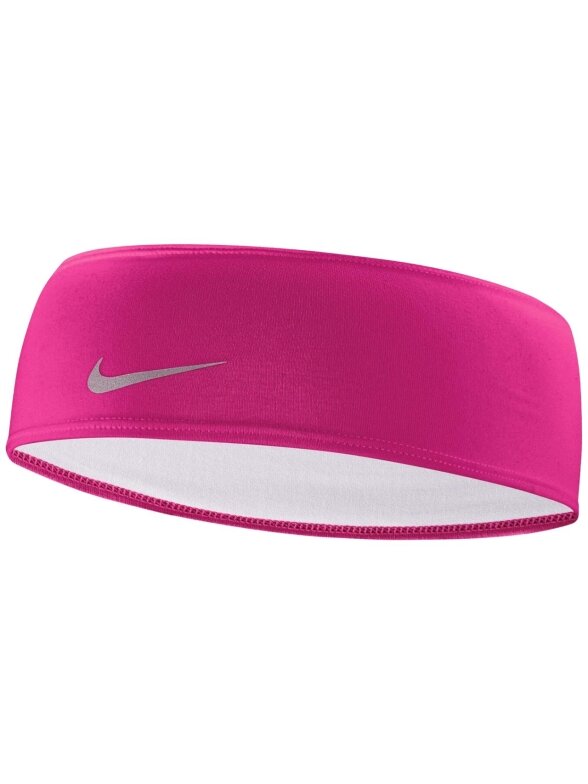 Nike Dri-Fit Swoosh 2.0 rožinė galvos juosta N1003447620OS Nike Dri-Fit Swoosh 2.0 rožinė galvos juosta N1003447620OS
