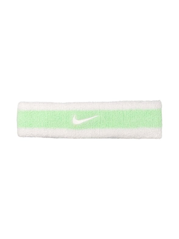Nike Swoosh galvos juostelė balta ir žalia N0001544117OS Nike Swoosh galvos juostelė balta ir žalia N0001544117OS