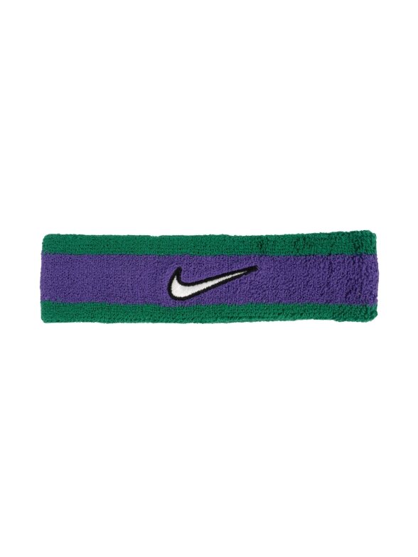 Nike Swoosh galvos juosta violetinė-žalia N1012407306