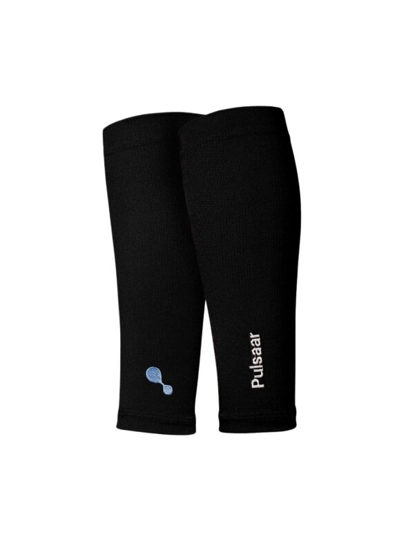 Pulsaar Active blauzdos kompresinis įtvaras su germaniu, 2 vnt., juodas Pulsaar Active blauzdos kompresinis įtvaras su germaniu, 2 vnt., juodas