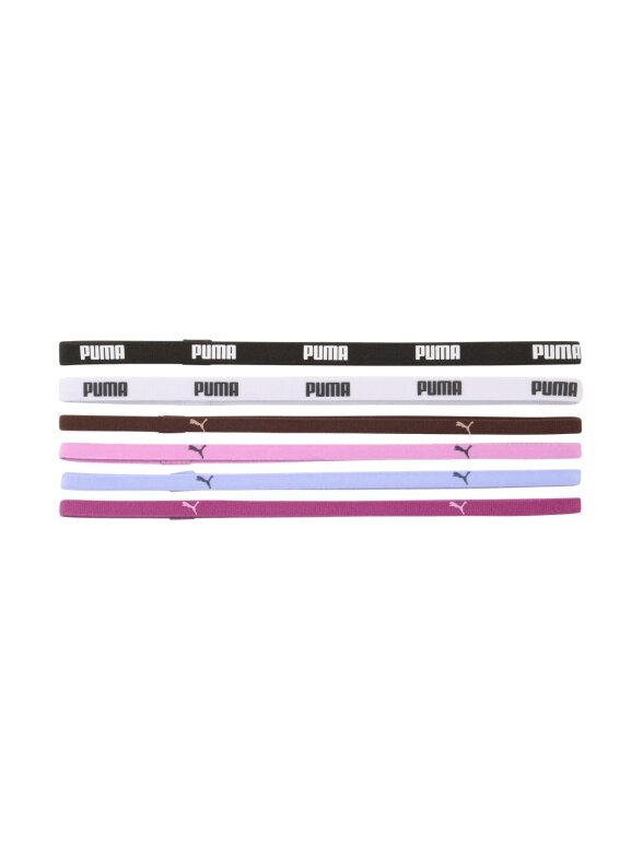Puma Sportbands plaukų juostelės, 6 vnt. 53452 29 Puma Sportbands plaukų juostelės, 6 vnt. 53452 29