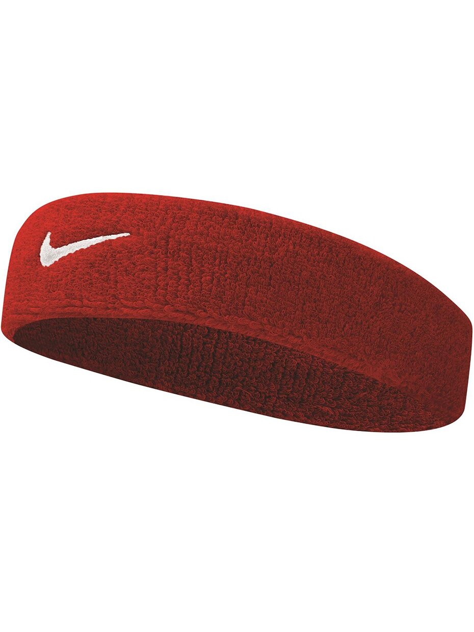 Nike Swoosh galvos juosta raudona NNN07601