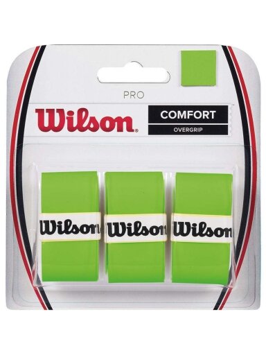 Wilson Pro Comfort Overgrip šviesiai žalias WRZ470810 Wilson Pro Comfort Overgrip šviesiai žalias WRZ470810