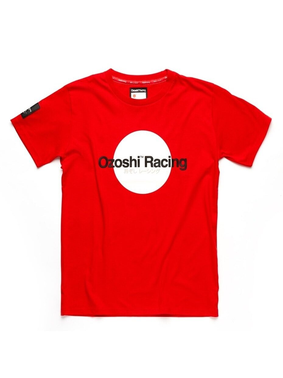 Ozoshi Yoshito vyriški marškinėliai raudoni O20TSRACE005