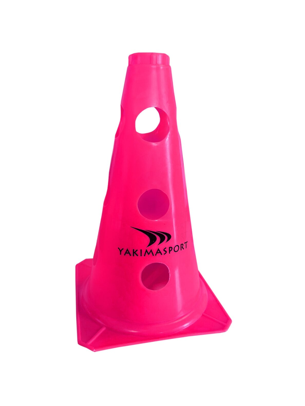 Pachołek z otworami Yakima Sport 23 cm różowy 100623