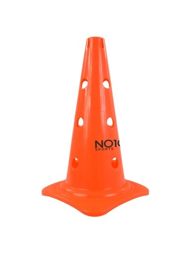 Stulpelis su skylutėmis NO10 oranžinė 40cm VCM-16H12 O Stulpelis su skylutėmis NO10 oranžinė 40cm VCM-16H12 O