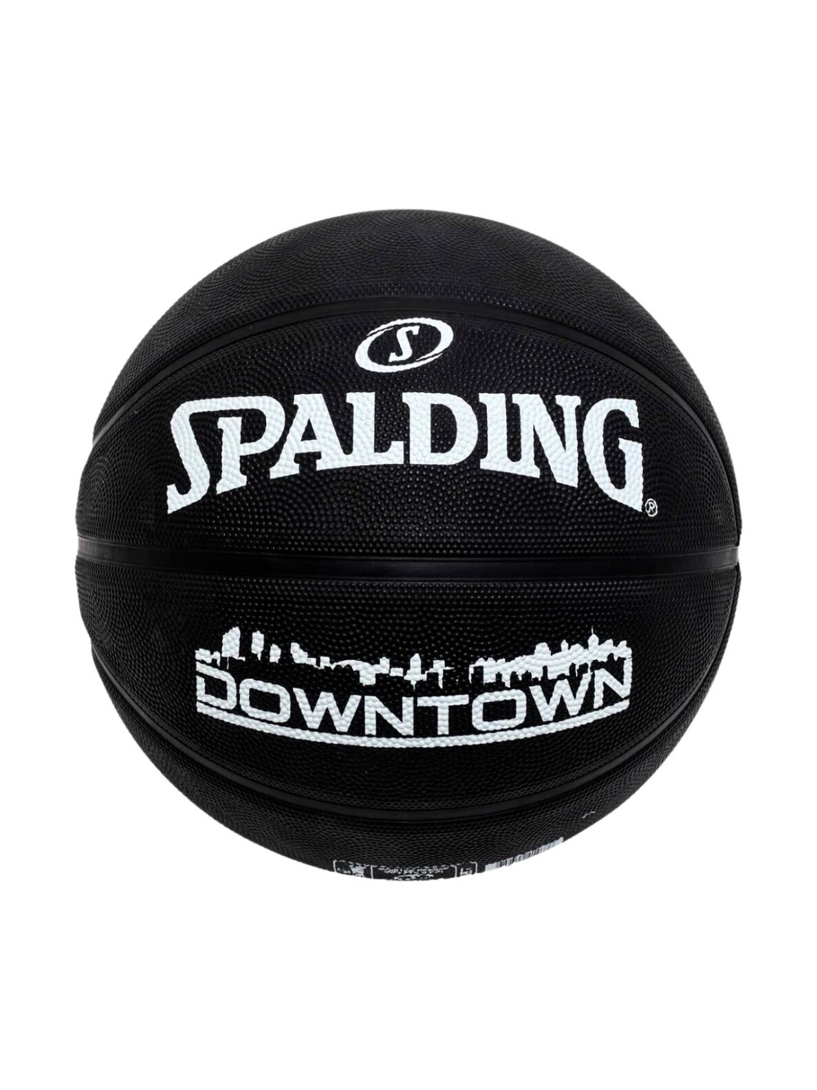 Spalding Downtown krepšinio kamuolys juodas 84634Z