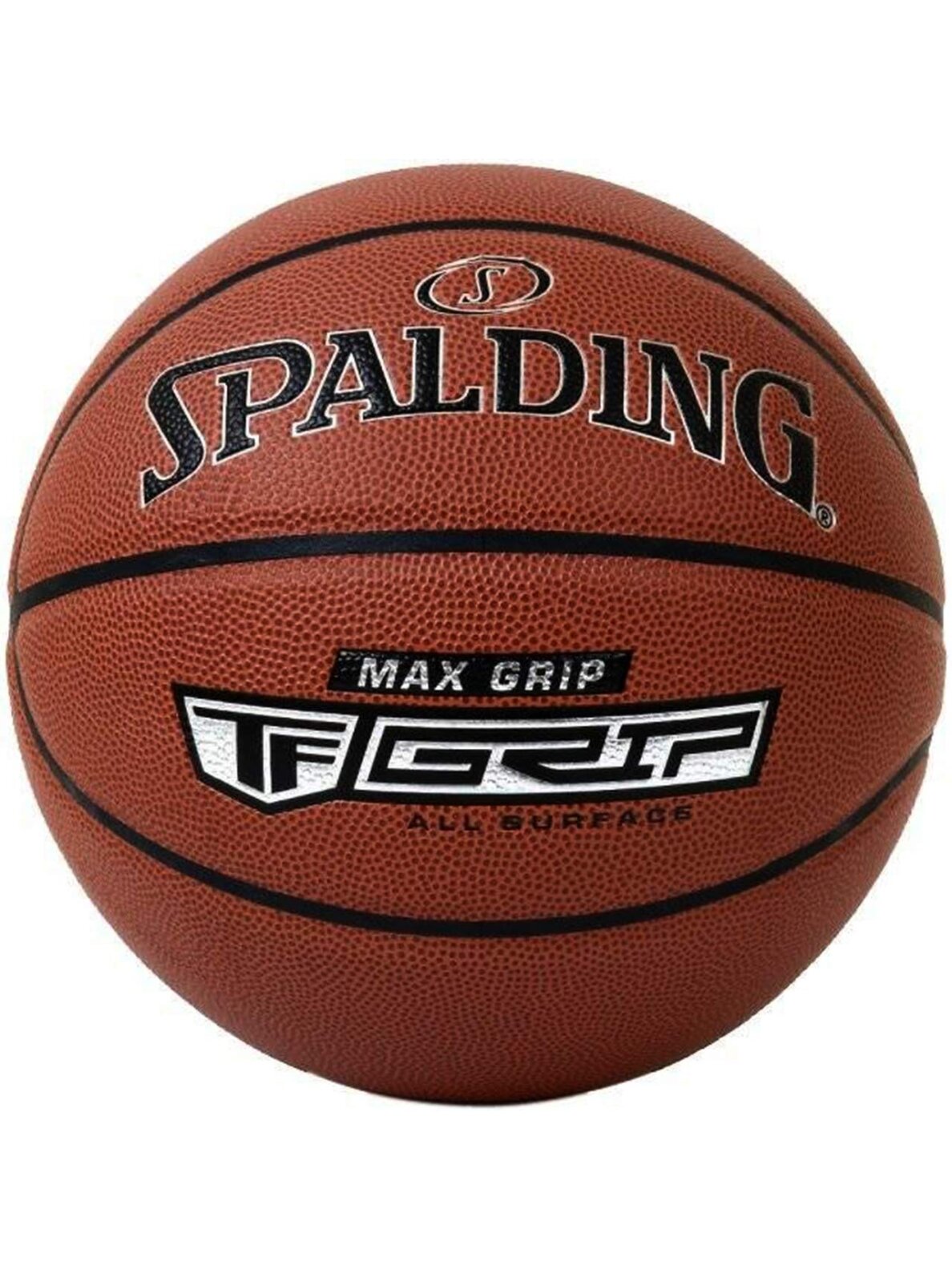 Spalding Max Grip krepšinio kamuolys rudas 76873Z
