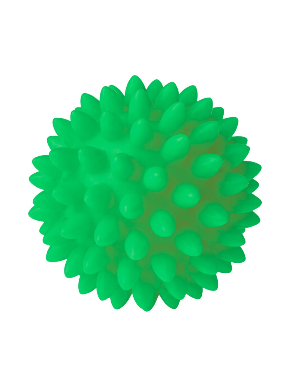 Fizjo Spiky kamuolys masažui ir reabilitacijai 5,4 cm Tullo green REF854