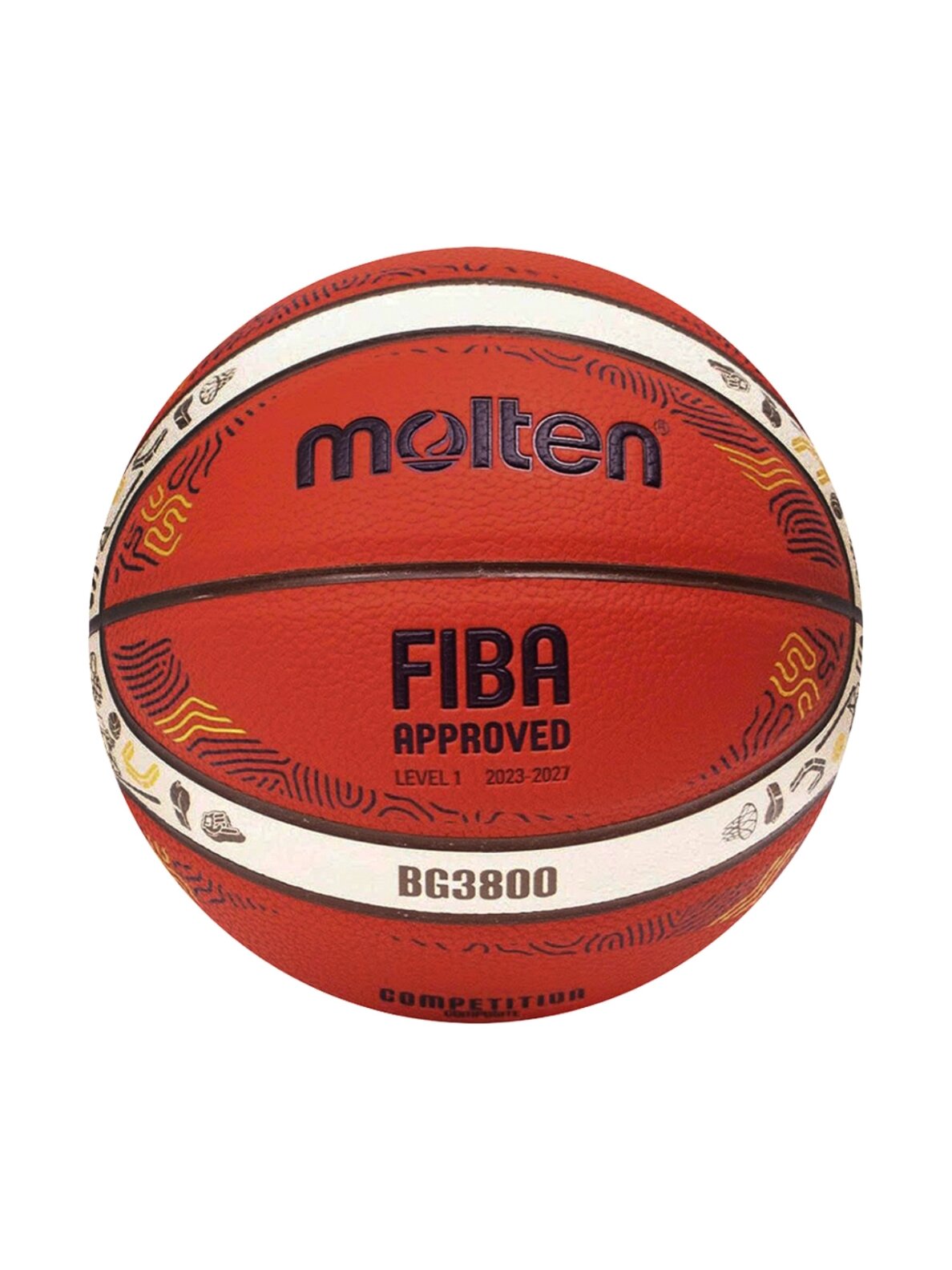 Molten Replika krepšinio kamuolys B7G3800-E5Z ME2025 1 Molten Replika krepšinio kamuolys B7G3800-E5Z ME2025 1