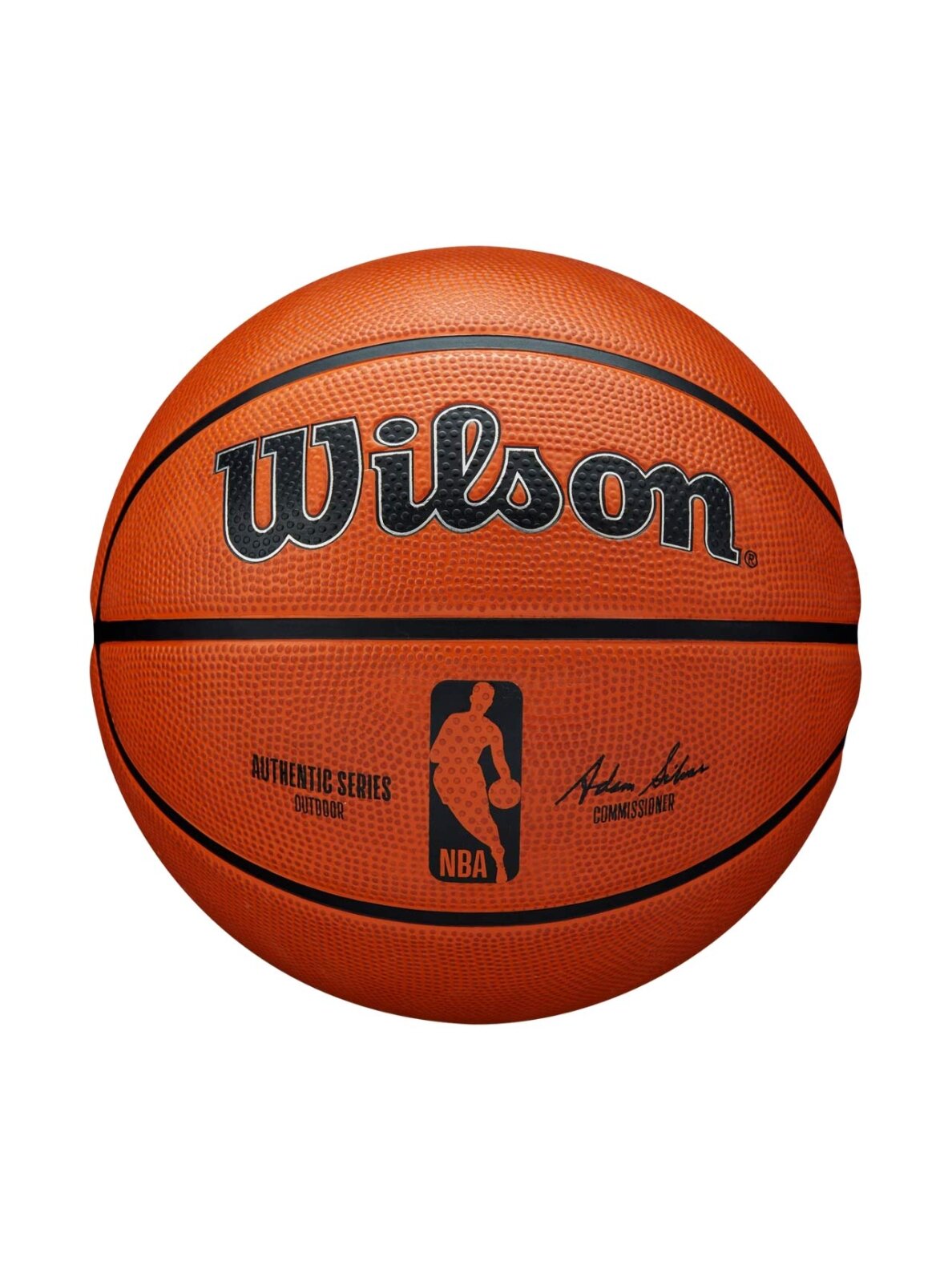 Wilson NBA Authentic Series Outdoor oranžinis krepšinio kamuolys WTB7300XB7 Wilson NBA Authentic Series Outdoor oranžinis krepšinio kamuolys WTB7300XB7