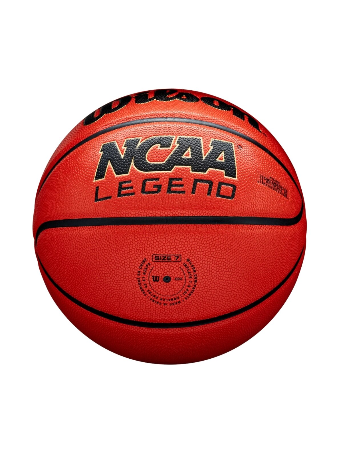 Wilson NCAA Legend oranžinis krepšinio kamuolys WZ2007601XB7 1