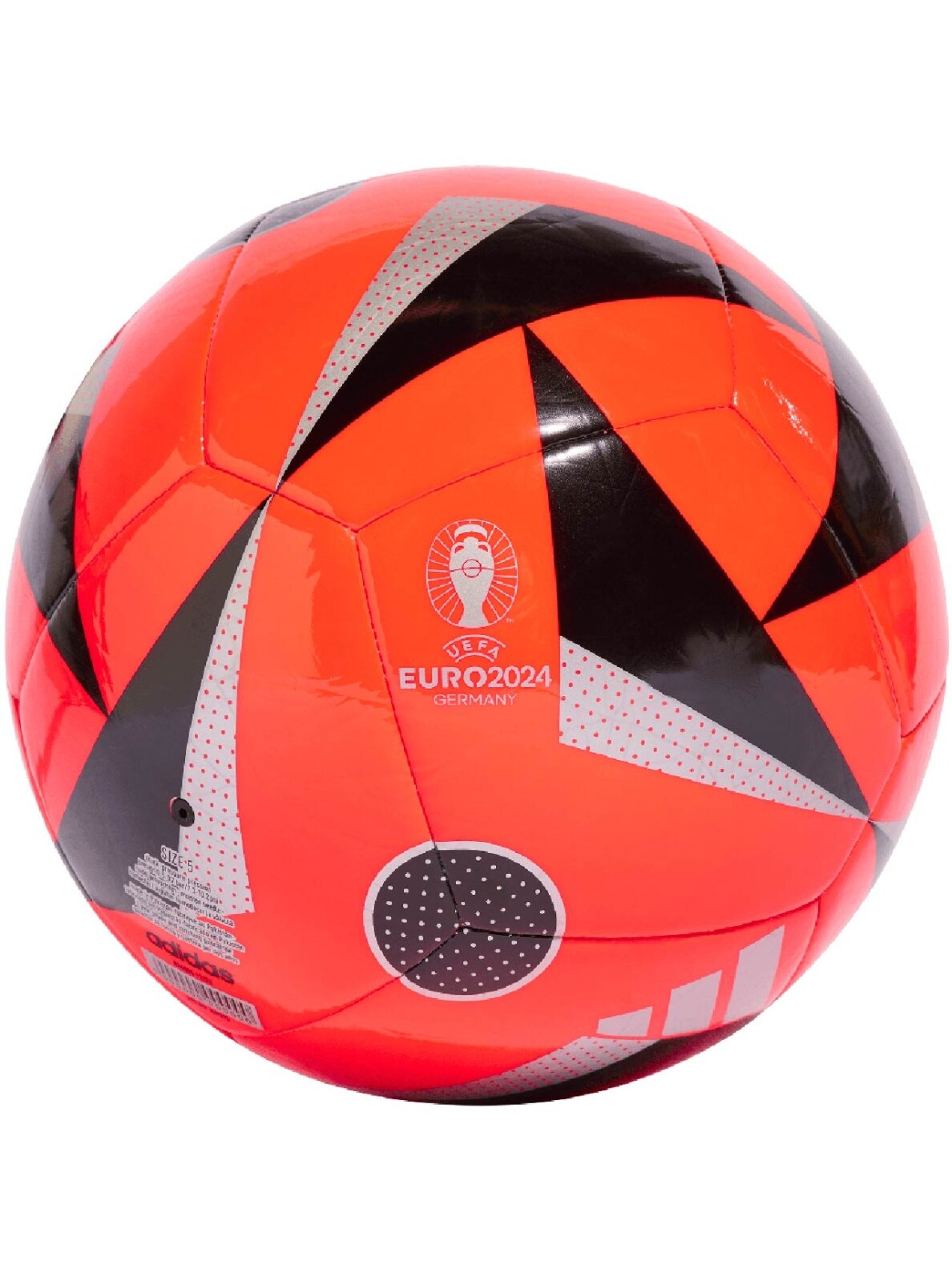 Adidas Euro24 Fussballliebe Club futbolo raudona IN9375 1 Adidas Euro24 Fussballliebe Club futbolo raudona IN9375 1