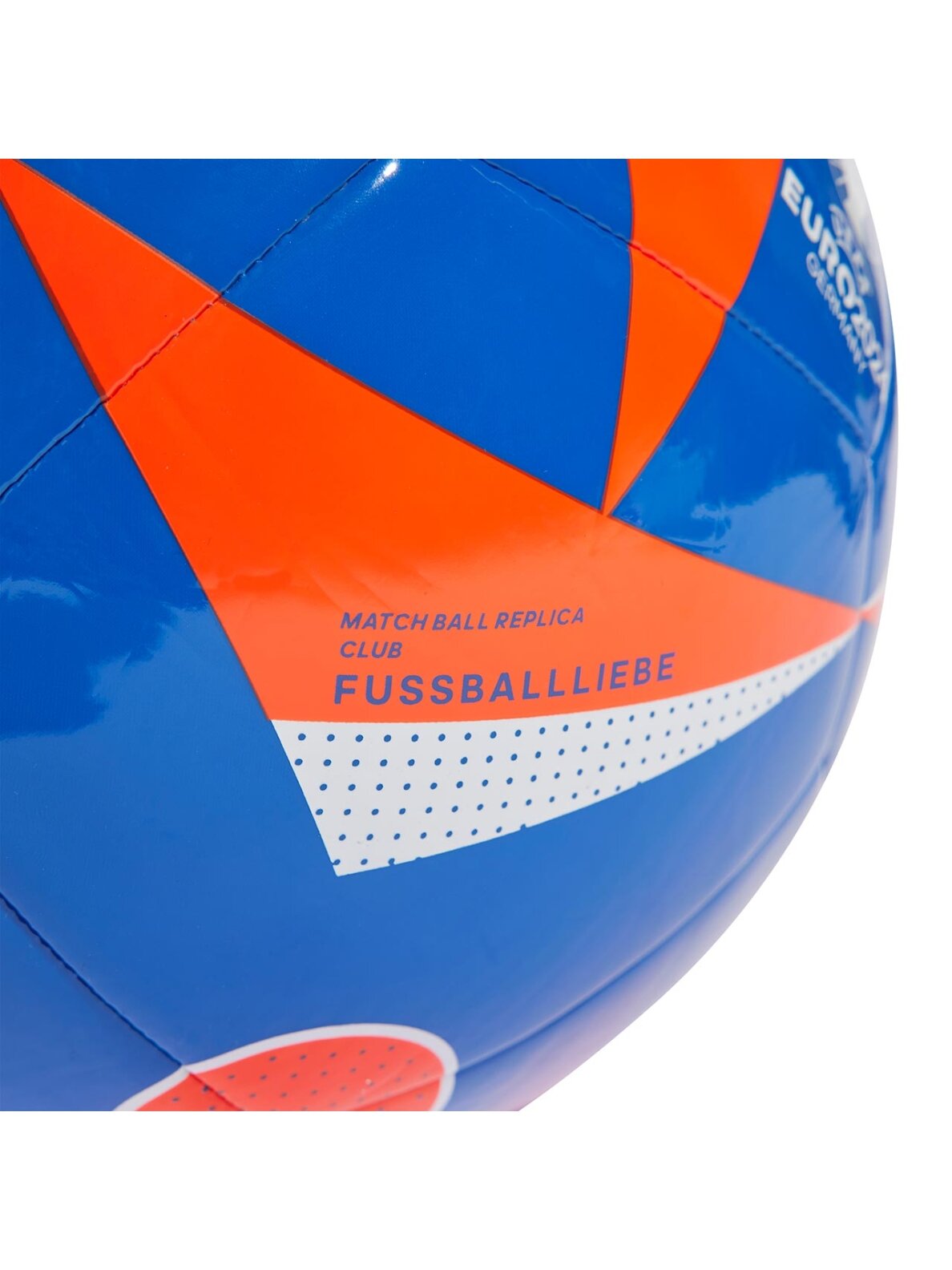Adidas Euro24 Fussballliebe Club futbolas mėlynas IN9373 3 Adidas Euro24 Fussballliebe Club futbolas mėlynas IN9373 3