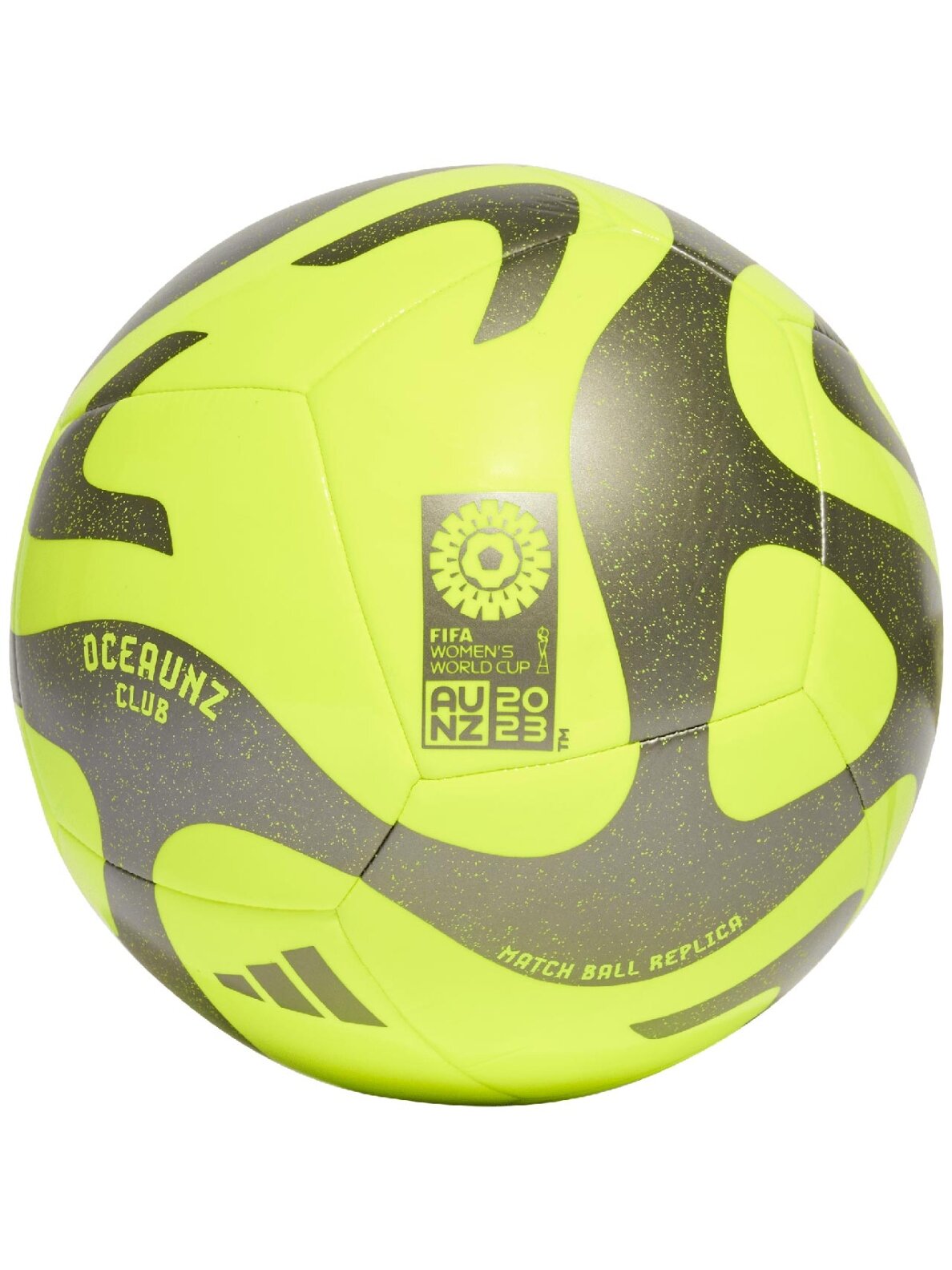 Adidas Oceauz Club Ball futbolas geltonai pilkas HZ6932 1