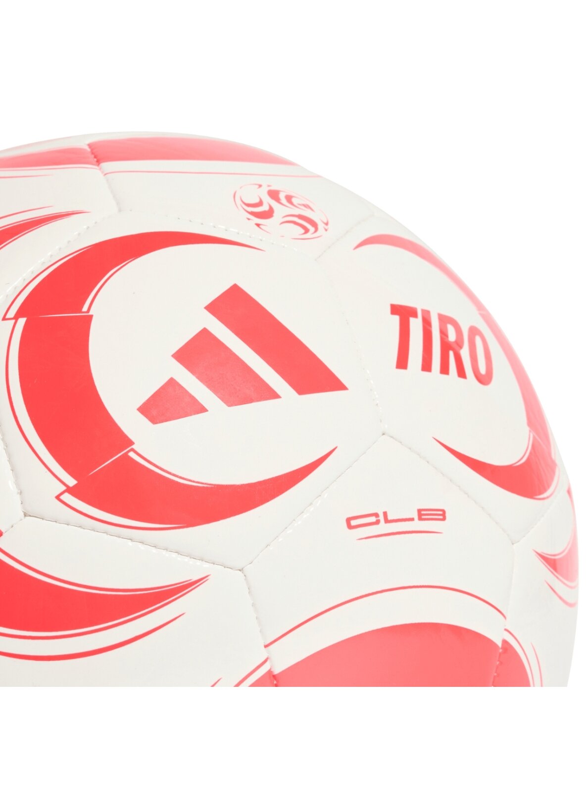 adidas Tiro Club futbolo kamuolys balto-oranžinis JW1531 2 adidas Tiro Club futbolo kamuolys balto-oranžinis JW1531 2