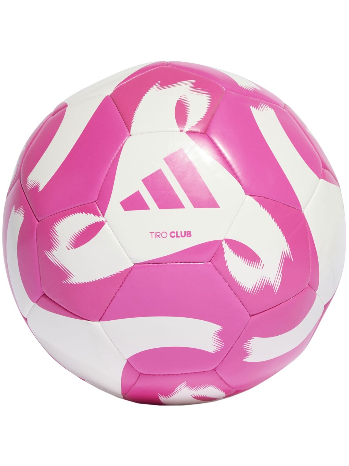 Adidas Tiro Club baltas ir rožinis futbolas HZ6913