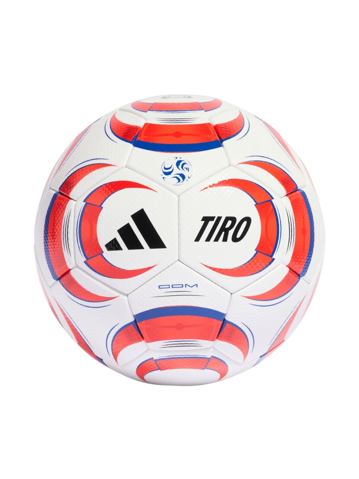 Adidas Tiro Competition futbolo kamuolys baltas-raudonas JW1534 Adidas Tiro Competition futbolo kamuolys baltas-raudonas JW1534