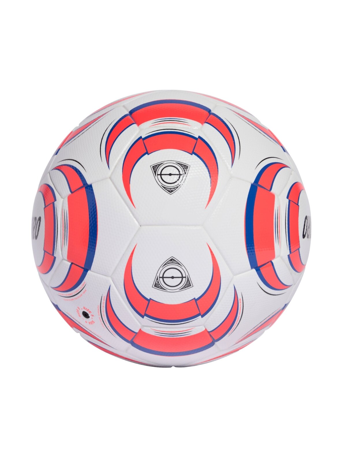 Adidas Tiro League J290 futbolo kamuolys vaikams, baltas/oranžinis JW1527 1 Adidas Tiro League J290 futbolo kamuolys vaikams, baltas/oranžinis JW1527 1