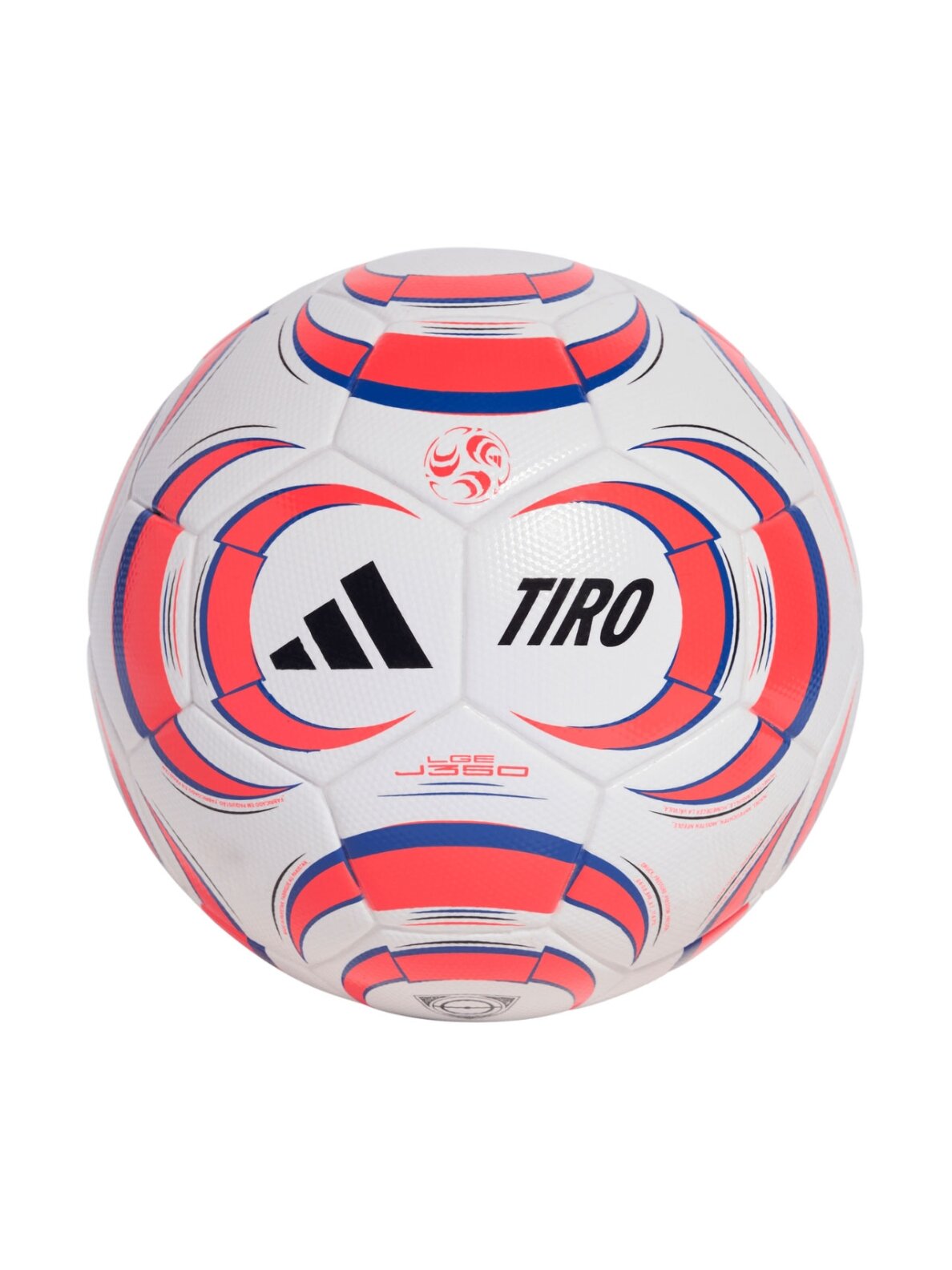 Adidas Tiro League J350 futbolas, baltas ir oranžinis JW1525 Adidas Tiro League J350 futbolas, baltas ir oranžinis JW1525