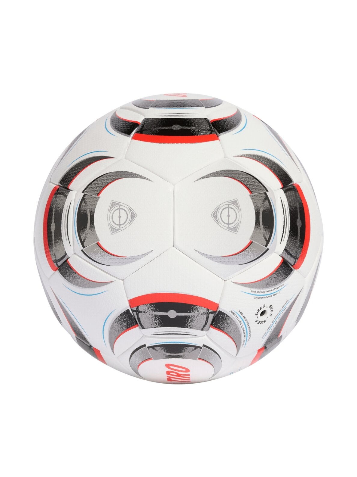 Adidas Tiro Pro football kamuolys baltas-pilkas JW1533 1