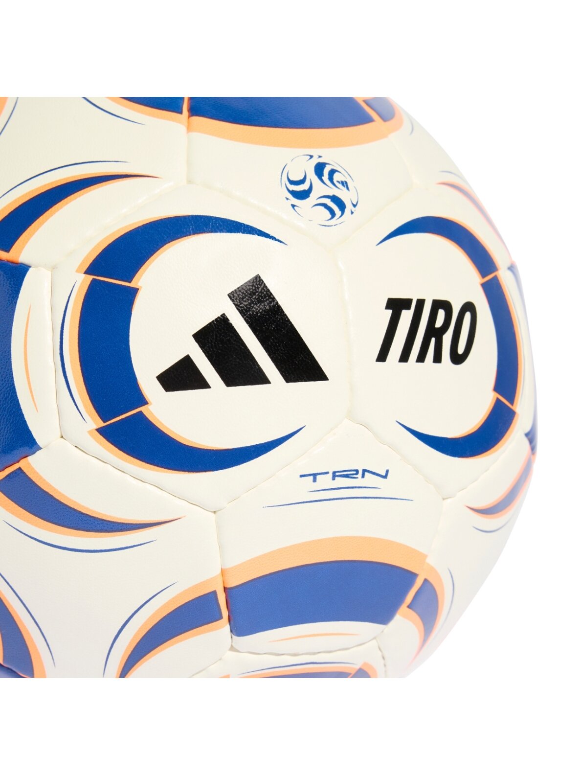 Adidas Tiro Training futbolo kamuolys baltas-mėlynas JW1528 2