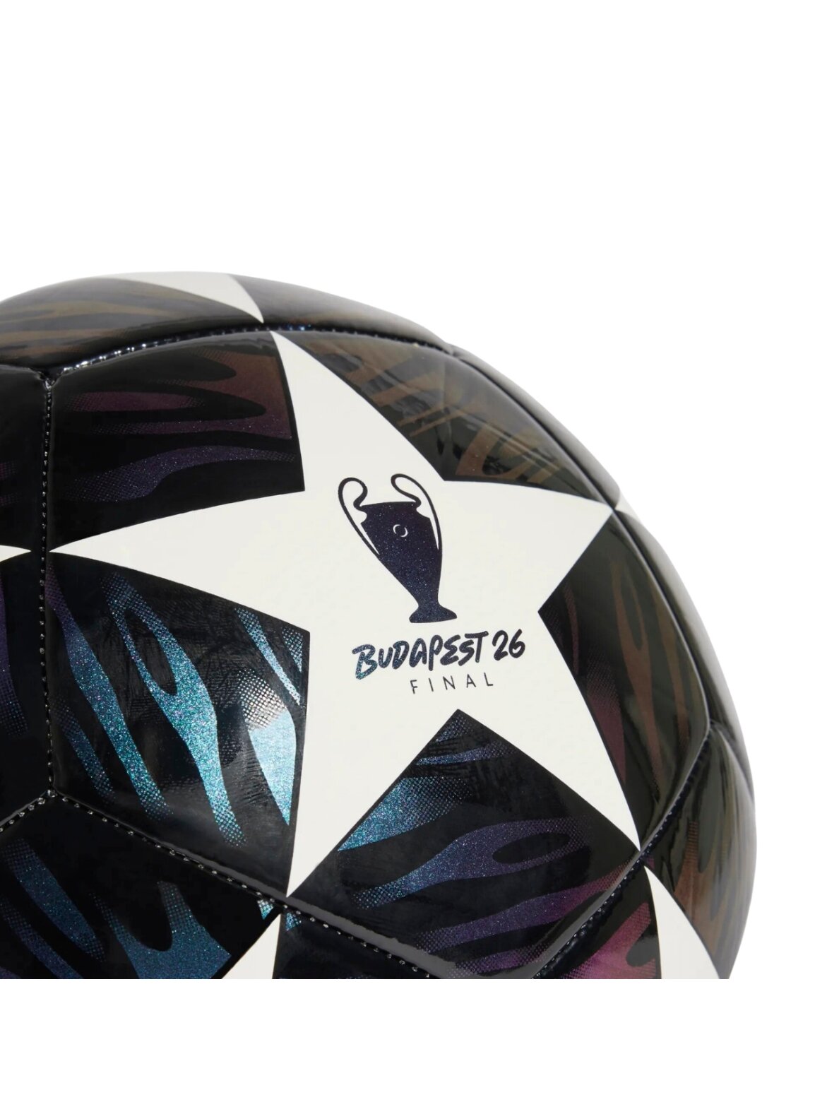 Adidas futbolo kamuolys UCL 25/26 Final Club juodas-violetinis-baltas JX9091 2 Adidas futbolo kamuolys UCL 25/26 Final Club juodas-violetinis-baltas JX9091 2
