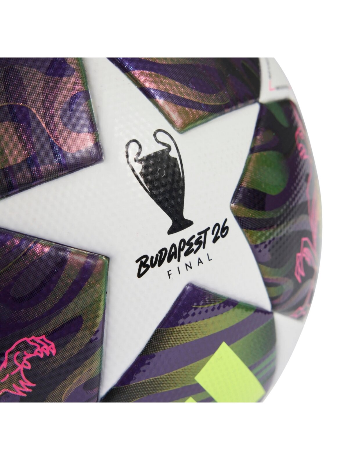 Adidas UCL 25/26 Final League Box futbolo kamuolys violetinis-baltas JX9101 3