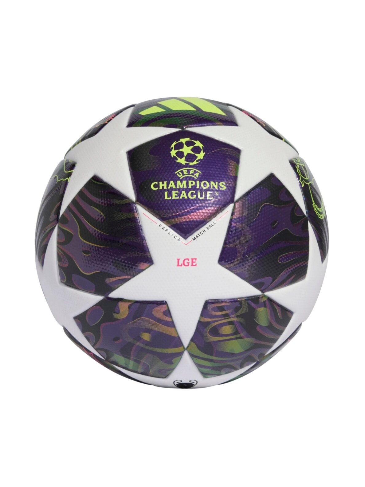 Adidas UCL 25/26 Final League Box futbolo kamuolys violetinis-baltas JX9101 1 Adidas UCL 25/26 Final League Box futbolo kamuolys violetinis-baltas JX9101 1