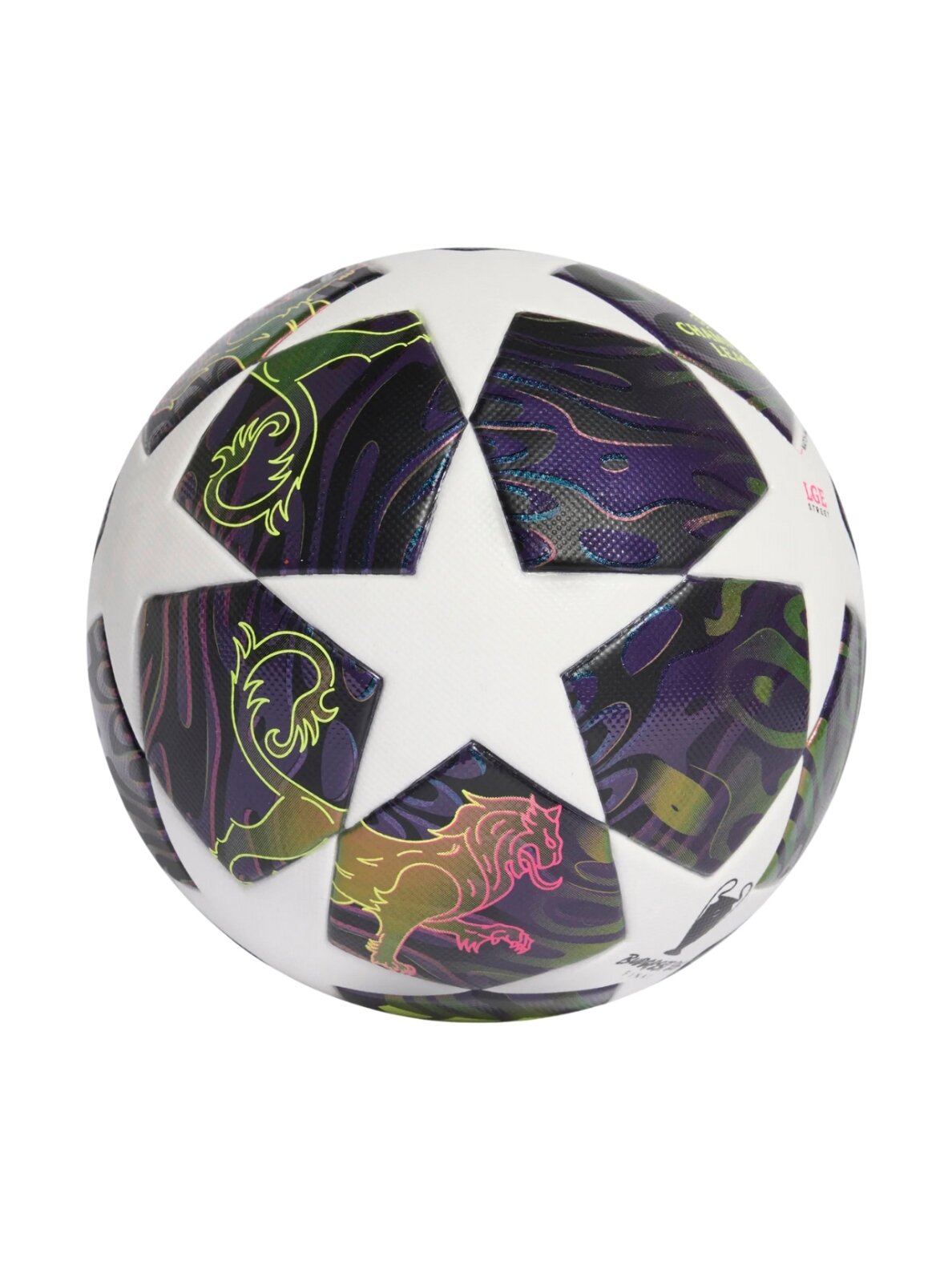 Adidas UCL 25/26 Street Ball futbolo kamuolys, baltas/violetinis, JX9088 1 Adidas UCL 25/26 Street Ball futbolo kamuolys, baltas/violetinis, JX9088 1