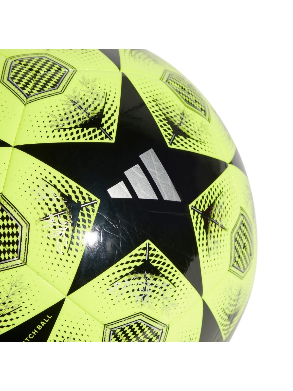 Adidas UCL Club 24/25 Knockout Stages futbolo kamuolys geltonai-juodas JH1282 2 Adidas UCL Club 24/25 Knockout Stages futbolo kamuolys geltonai-juodas JH1282 2