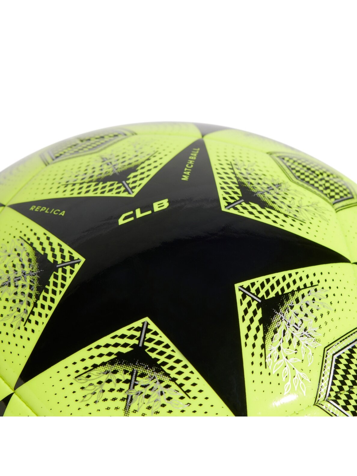 Adidas UCL Club 24/25 Knockout Stages futbolo kamuolys geltonai-juodas JH1282 3 Adidas UCL Club 24/25 Knockout Stages futbolo kamuolys geltonai-juodas JH1282 3
