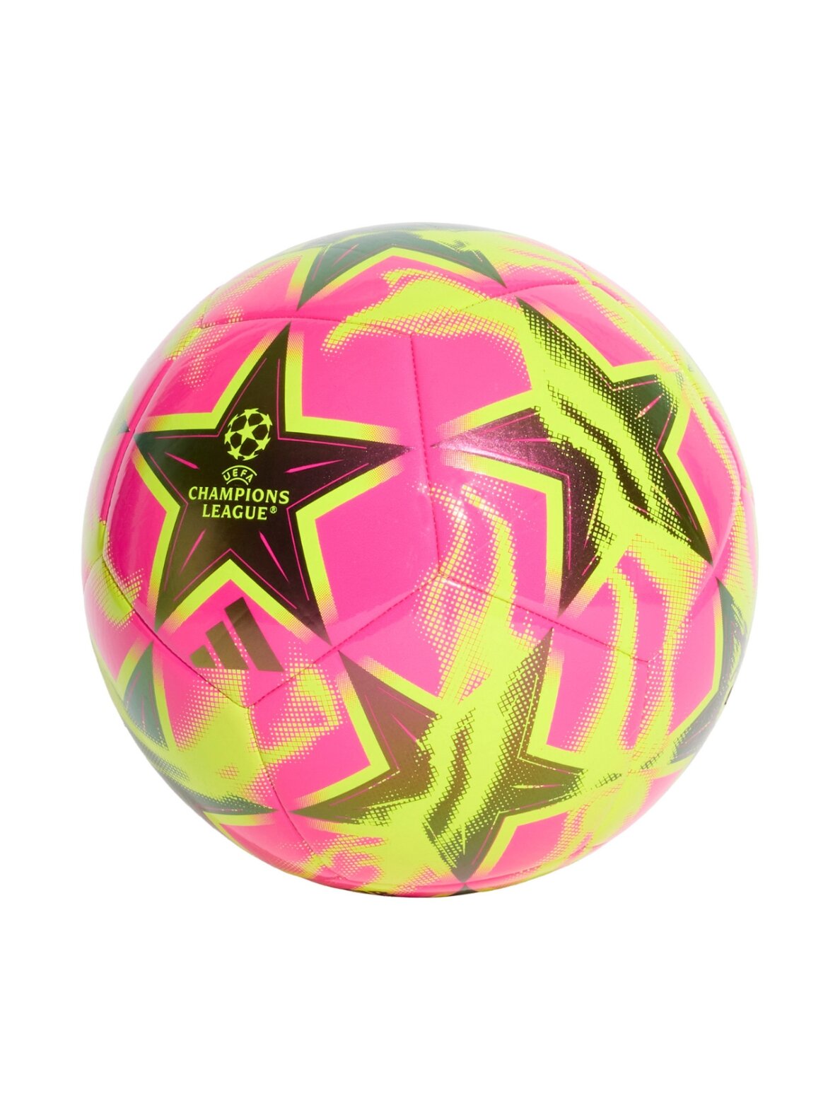 Adidas UCL Club 26/27 League Stage futbolo rožinė ir geltona KE9760 1