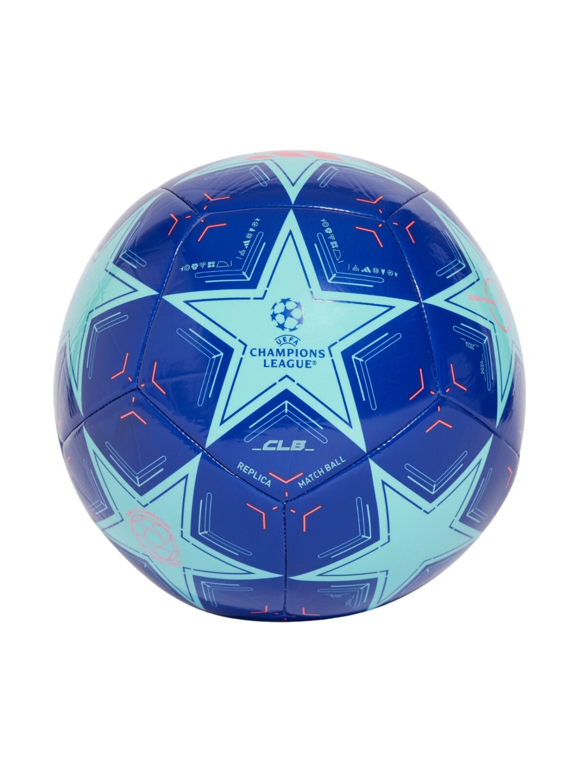 Adidas UCL Club futbolo kamuolys mėlynas IX4066 1 Adidas UCL Club futbolo kamuolys mėlynas IX4066 1